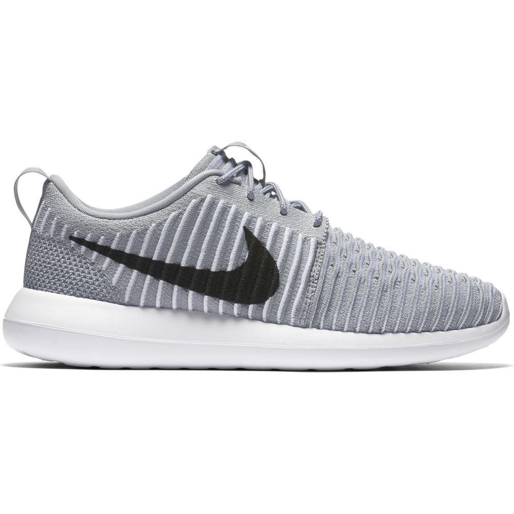 nike roshe two flyknit grey