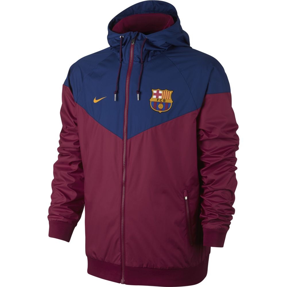 CHAQUETA OFICIAL FC BARCELONA AUTHENTIC WINDRUNNER 20172018 HOMBRE