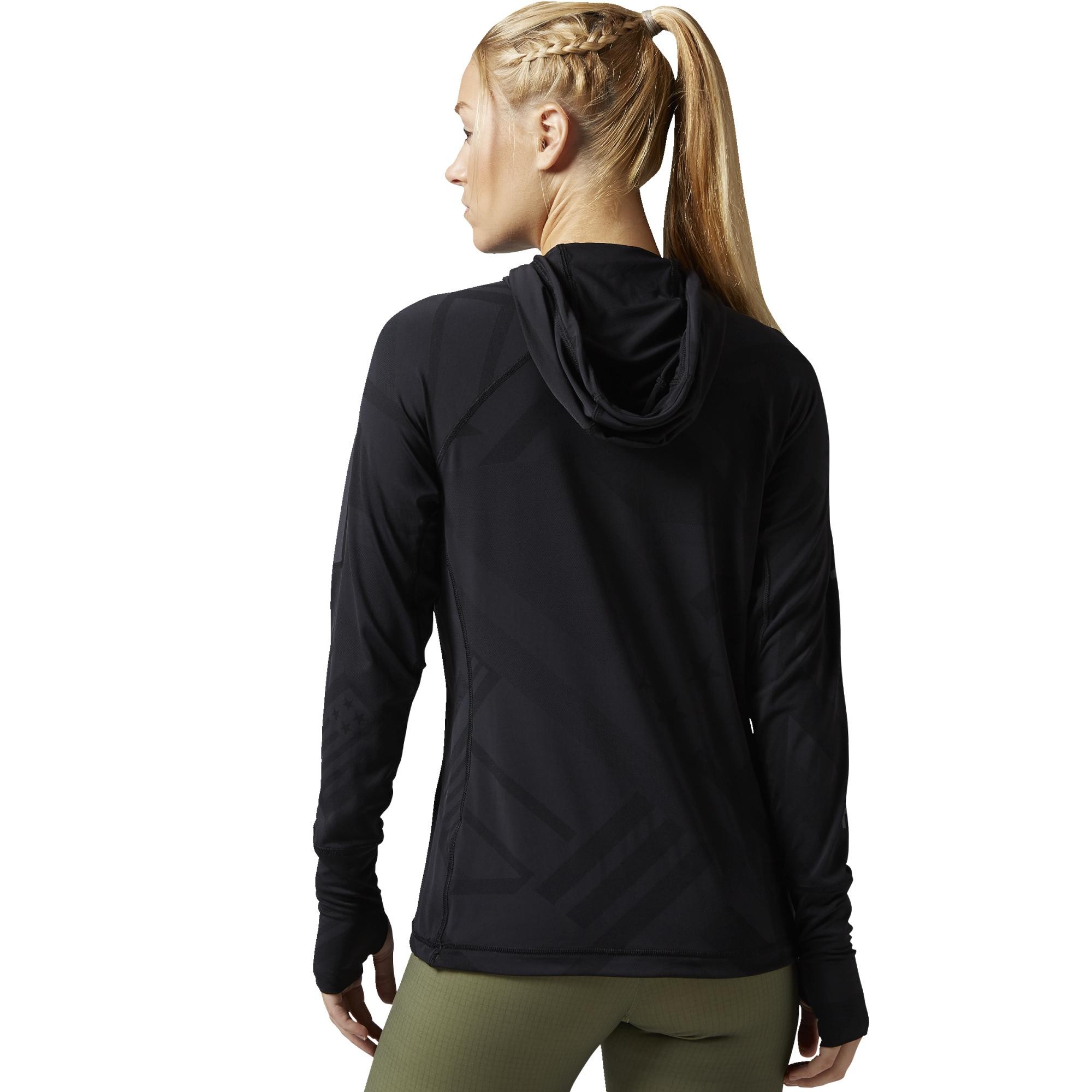 sudadera reebok crossfit mujer marron