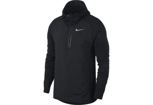 SUDADERA RUNNING NIKE THERMA SPHERE ELEMENT HYBRID HOMBRE 859222-010