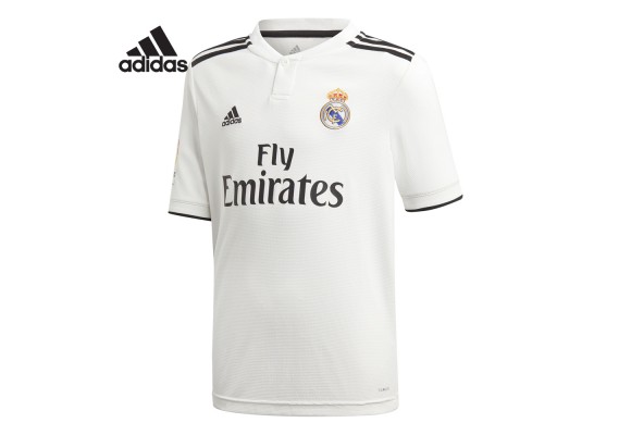 Real Madrid FC Body Niños - Producto Oficial Primera equipación 2018/2019  (18 Meses)