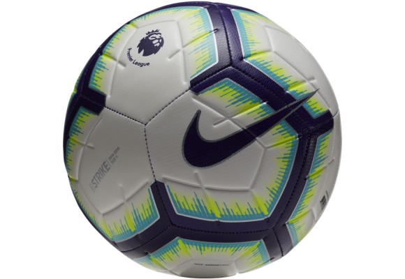 Balón de Fútbol 11 Strike Premier League 2019/2020 Blanco Naranja