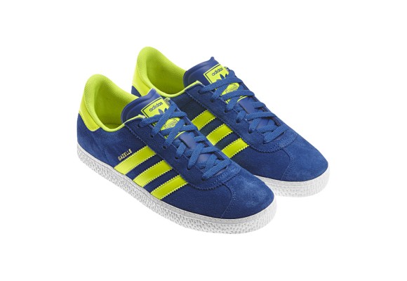 Zapatilla Adidas Gazelle J Niño Azul